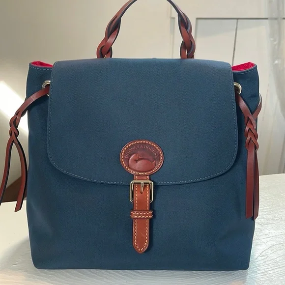 Brand New Dooney Brouke Flap Backpack Amazon.com: Dooney & Bourke Handbags for Women, Small Nylon  main image 2